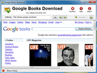 Google Books Download screenshot